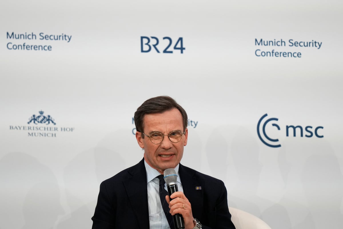 Kristersson: High time for unity in Europe
