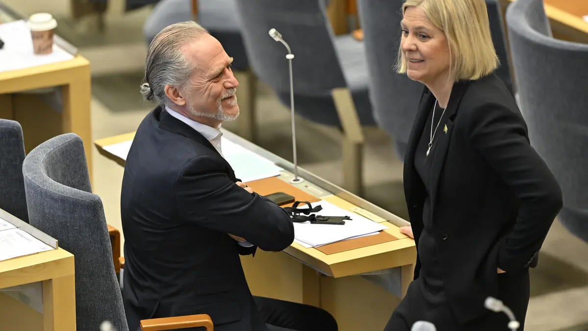 Green Party MP: Then we will bring down Magdalena Andersson's Social Democratic government