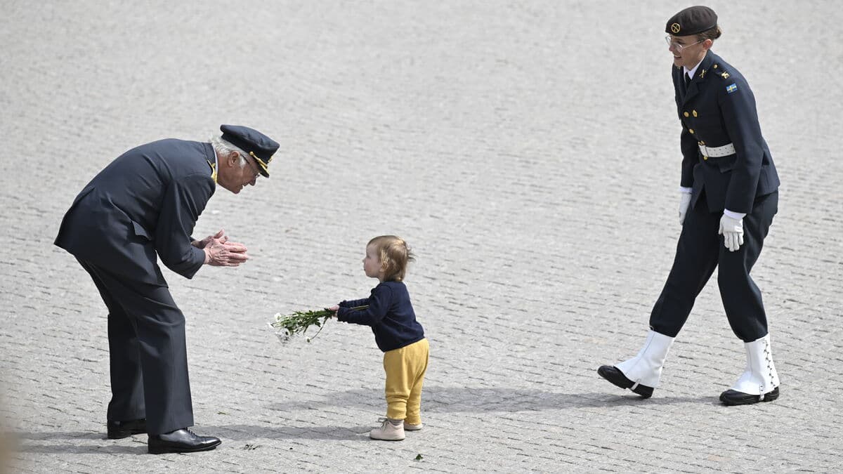 King Carl XVI Gustaf celebrated