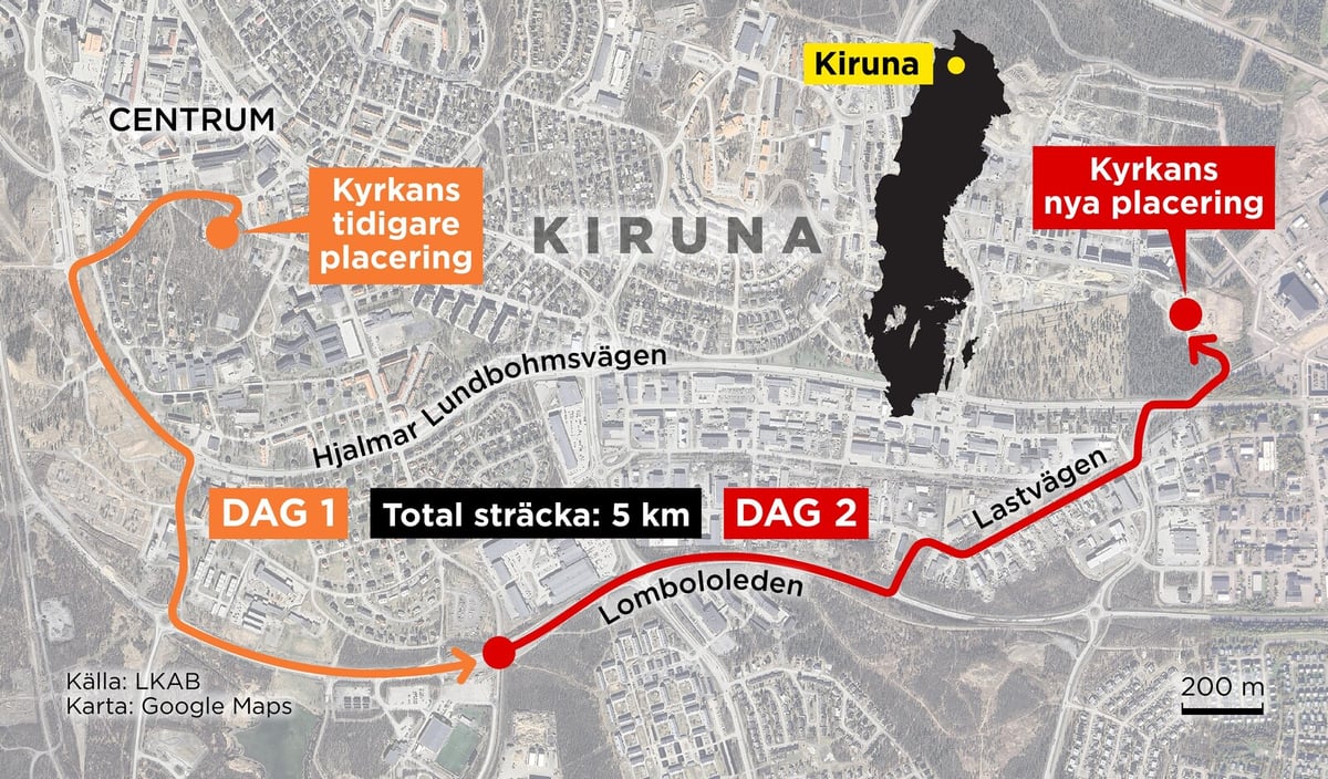 Kiruna Church Relocation: Historic Move Begins with Royal Visit