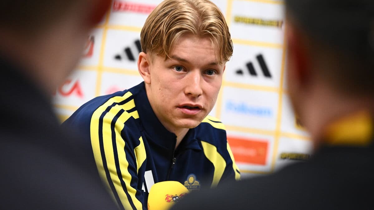 This is how Sweden starts in the World Cup qualifying match against Poland