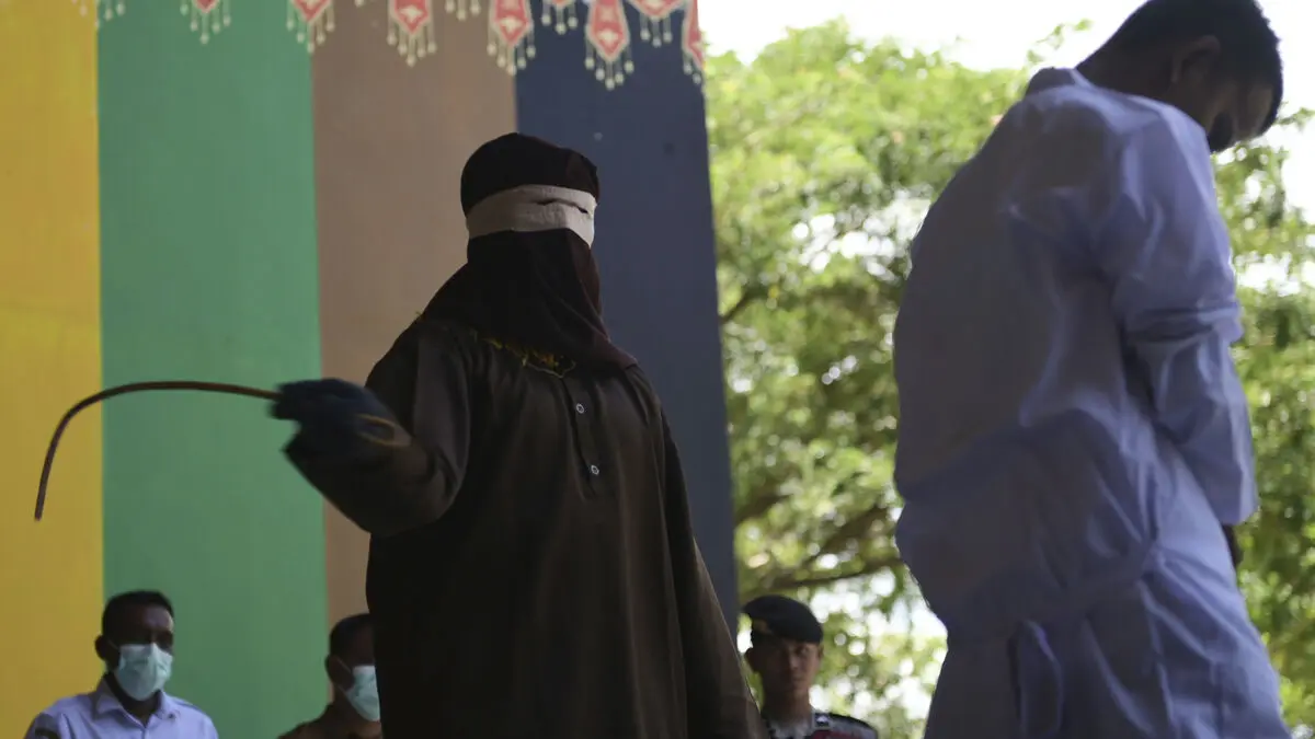 Had sex and drank - whipped hundreds of times in Aceh under Sharia law