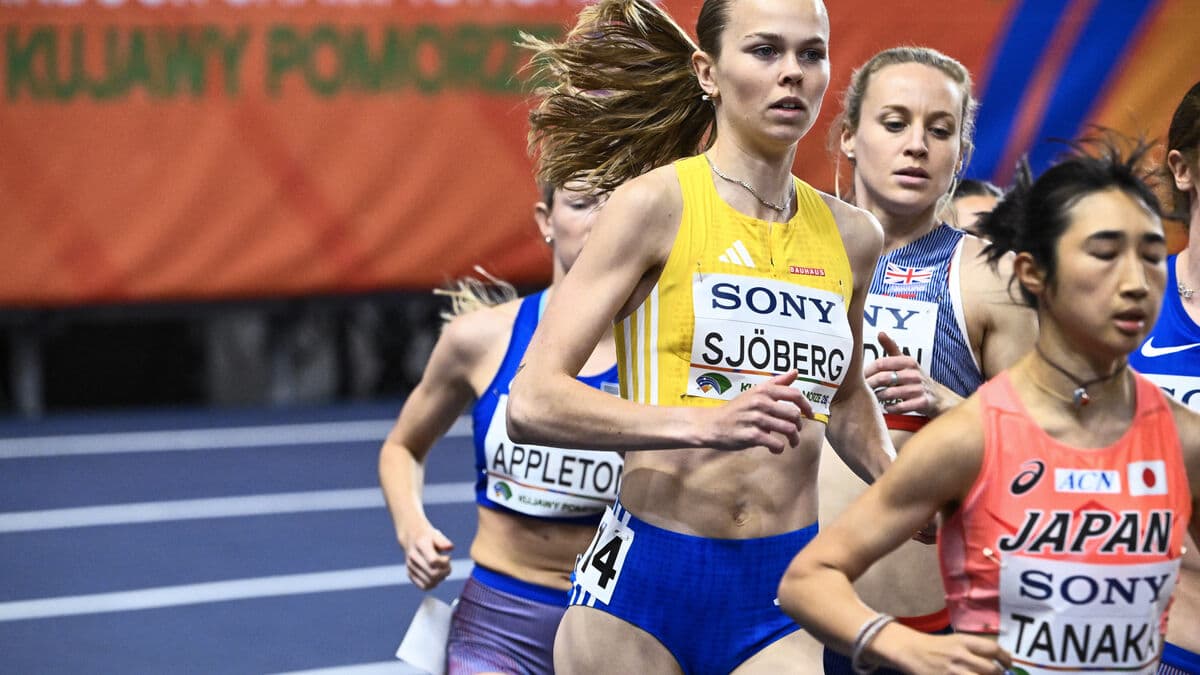 Sjöberg seventh in 3,000 meters at World Indoor Championships: Best I've done
