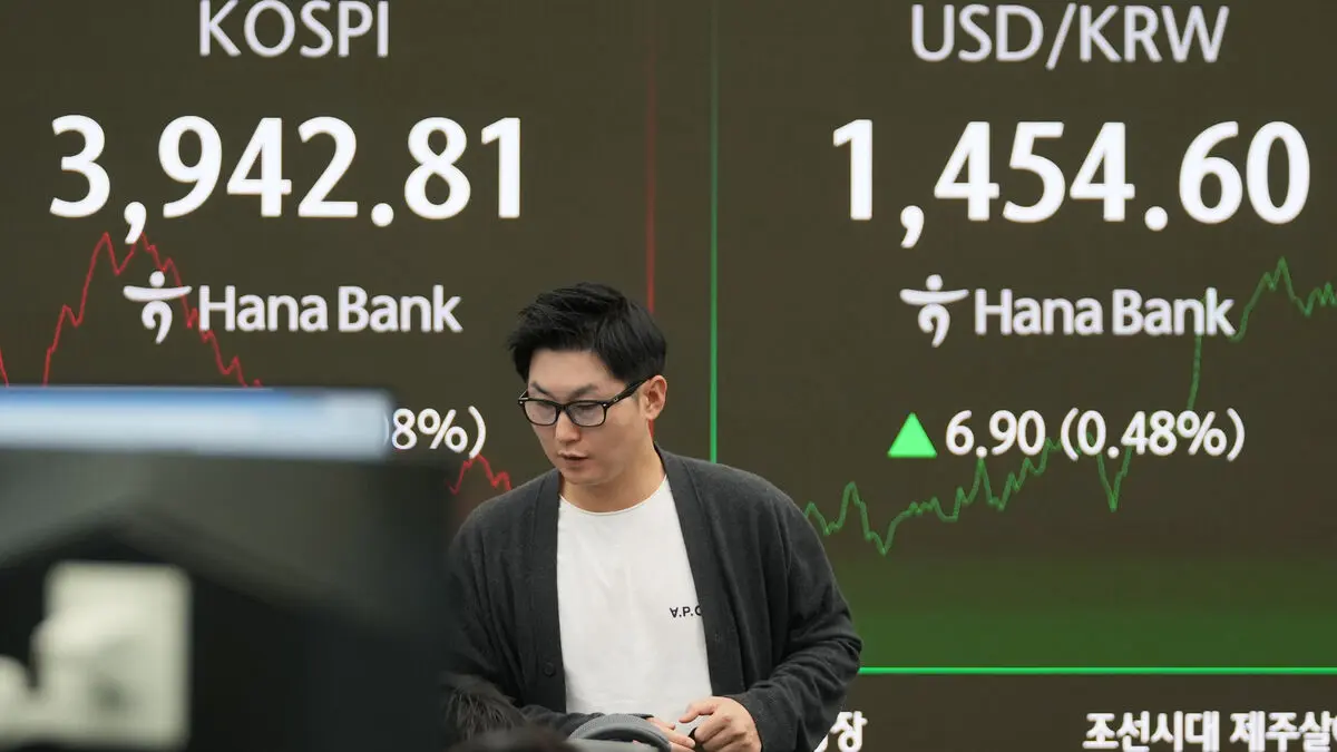 Asian stock markets down