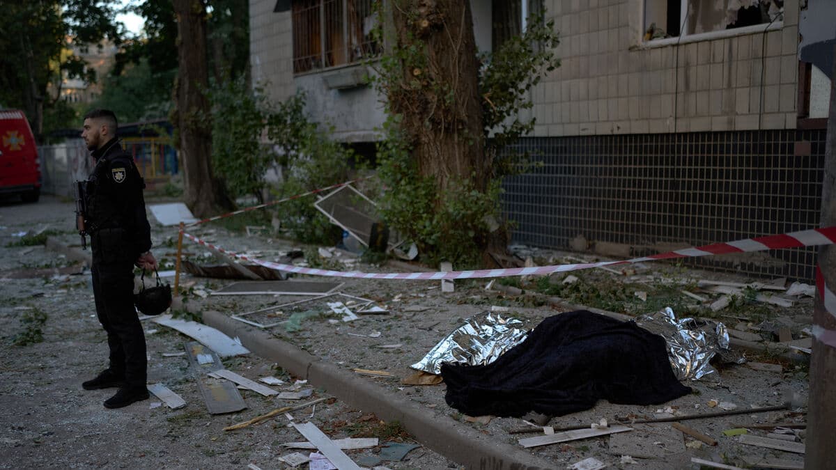 Kyiv declares day of mourning after deadly Russian missile attacks kill at least 16