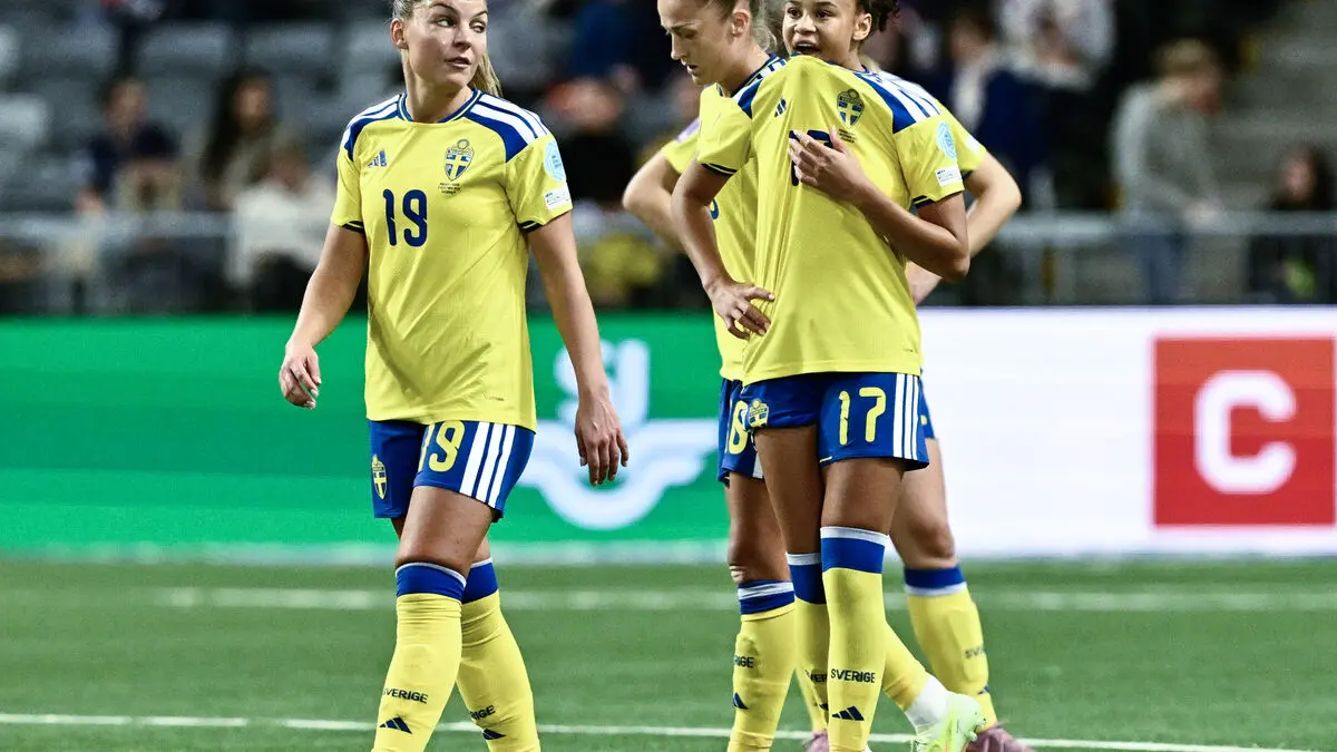 Sweden was defeated again in the European Championship match: "We were hoping"