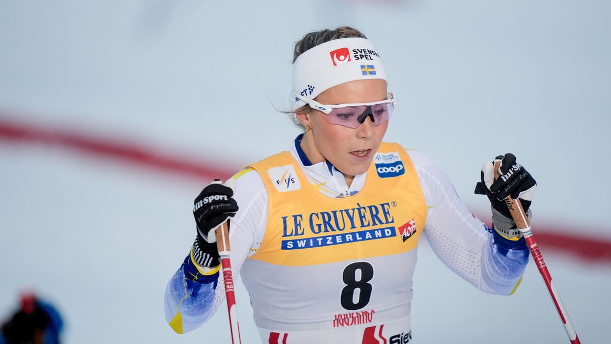 Despite the success – getting poked in the sprint relay