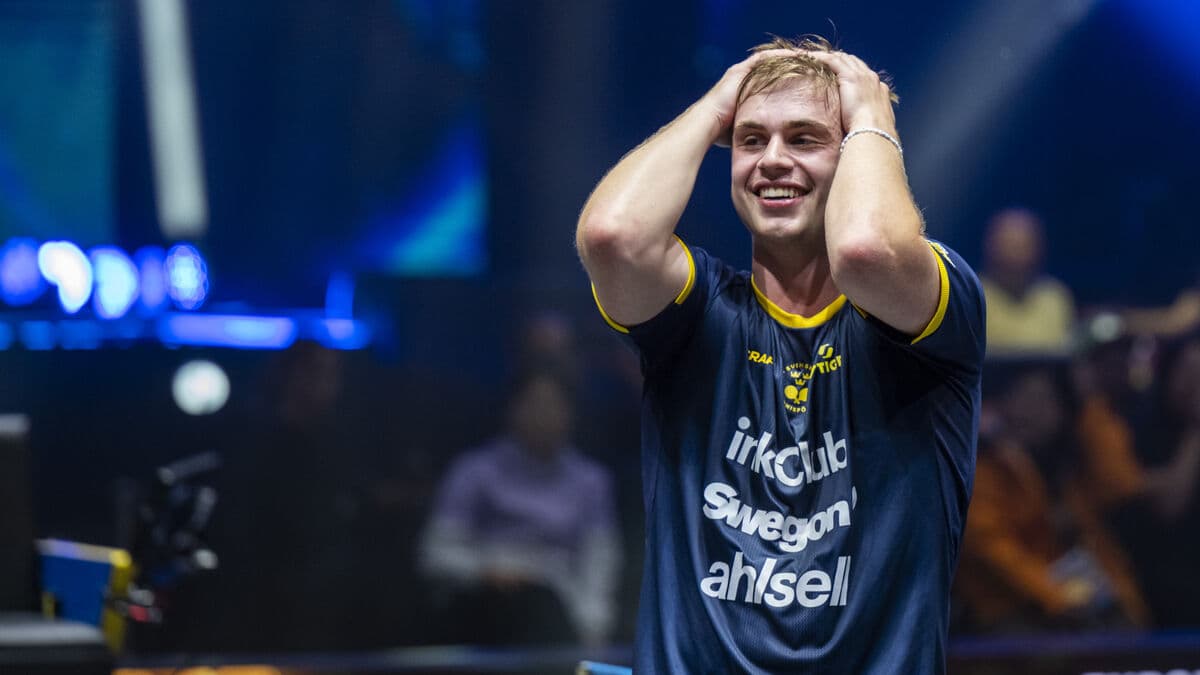 Truls Möregårdh new world number two in table tennis, a milestone