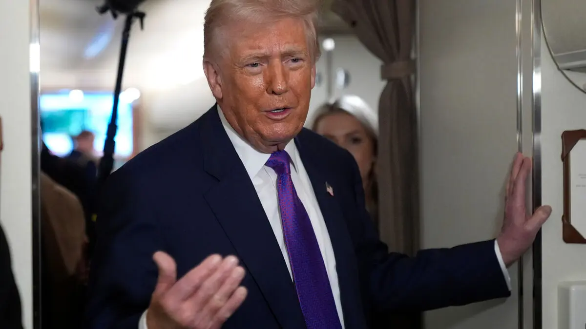 Trump says Iran has at most 15 days to reach an agreement with the United States