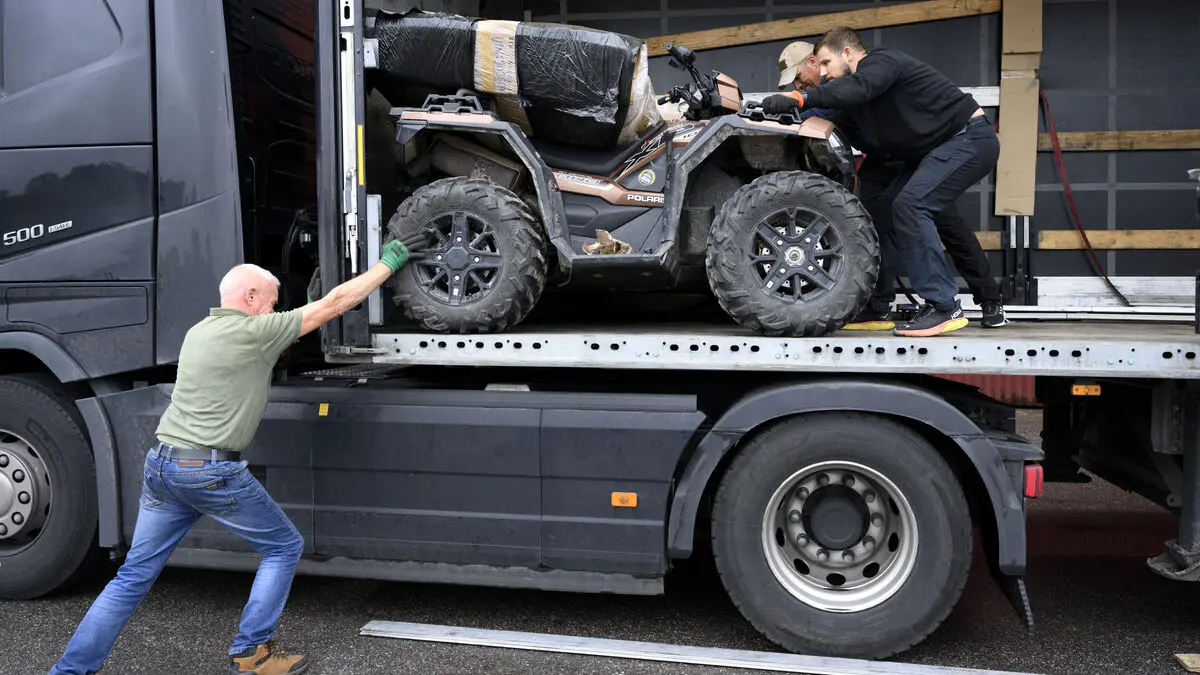 Police suspect stolen high-powered cars are being sent to the war in Ukraine