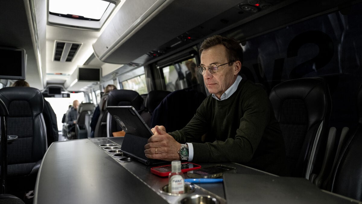 Kristersson Unfazed by Bleak Opinion Polls Ahead of Election Tour