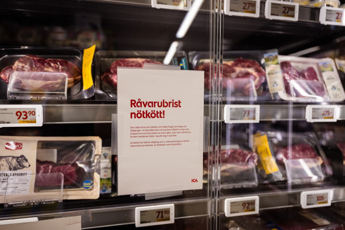 Swedish Meat Shortage Expected to Persist for Several Years