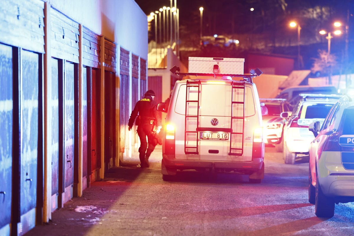 Shooting in Nacka - several taken in for questioning