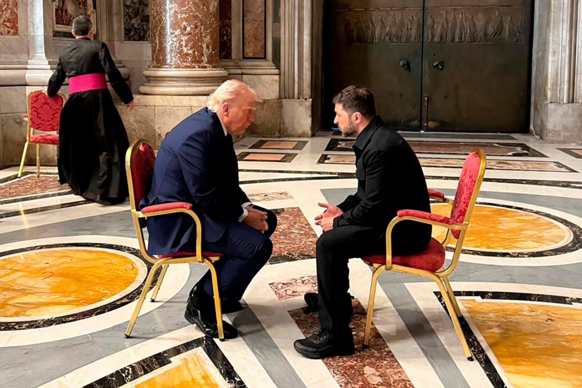 Trump and Zelensky Meet in Rome for Productive Talks