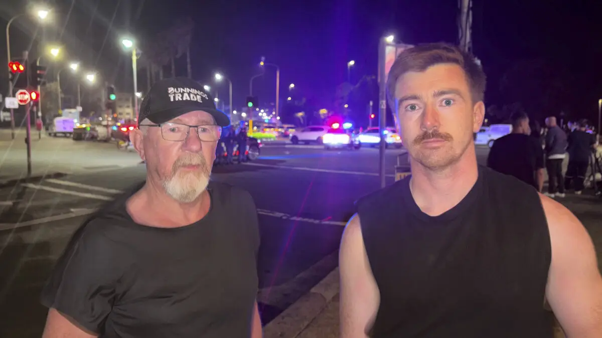 They saw everything from their apartment: “The weapons were huge”