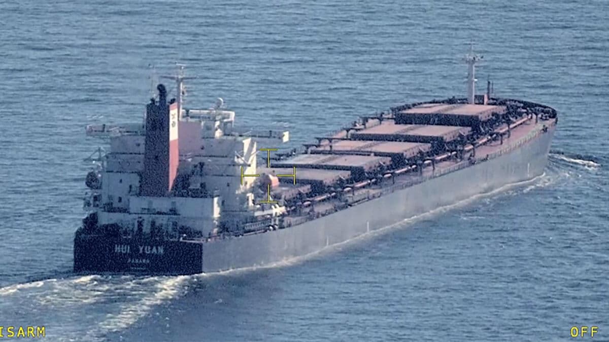 Coast Guard boards Panama-flagged bulk carrier that came from Russia