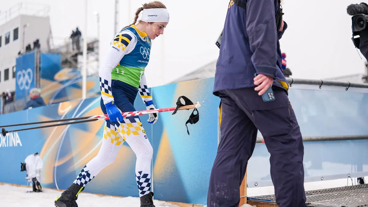 After the Olympic nightmare, Sweden's Ebba Andersson said there was crisis and panic