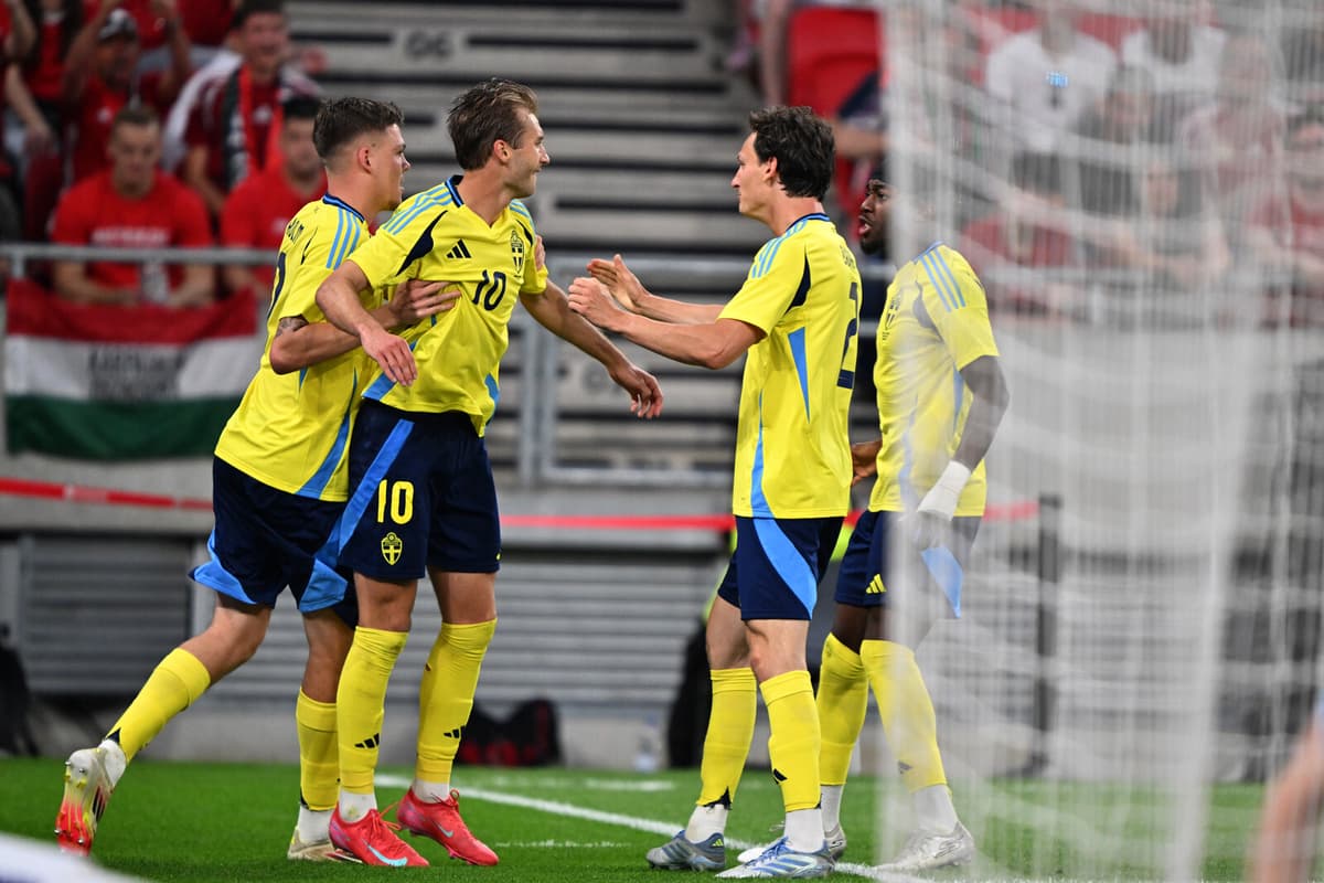 Benjamin Nygren Shines with Goals in Sweden's Win Over Hungary