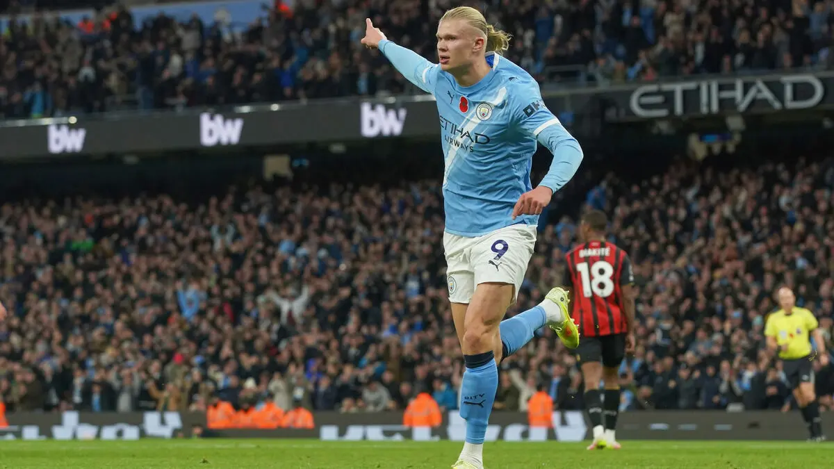 Haaland's "goal drought" is over - the ruckus broke out