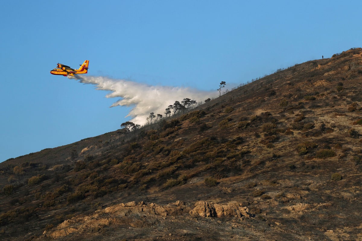 Wind Hampers Firefighting as Wildfires Spread Across Europe