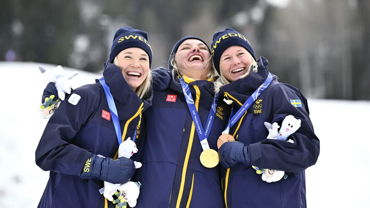 I want to give no one a gold medal more than her, says Maja Dahlqvist