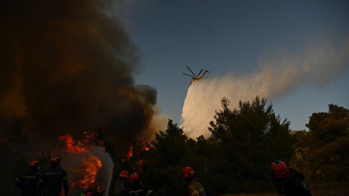 Two firefighting helicopters collide in Greece, killing Danish pilot and Greek crew member