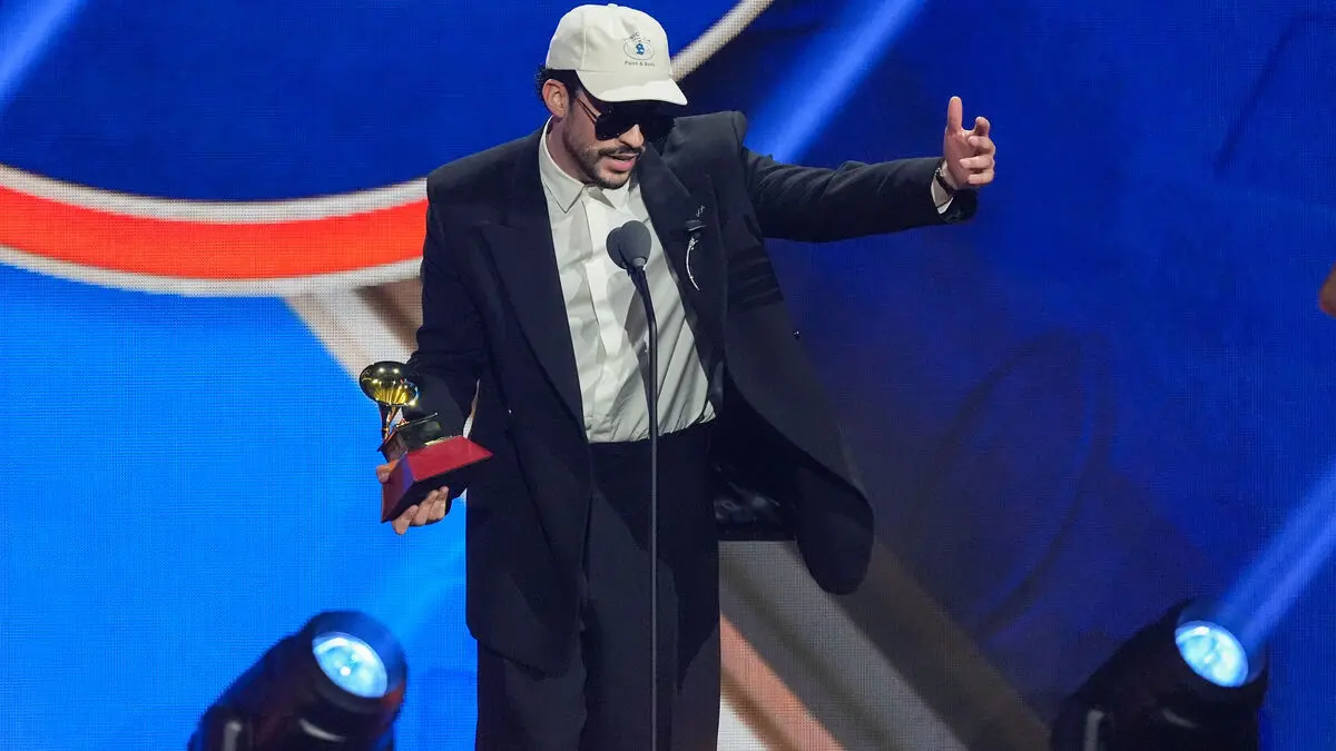 Bad Bunny wins big at the Latin Grammys