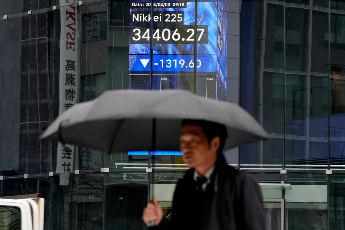 Global Markets Tumble as Asian Stocks Dive After Tariff Clash