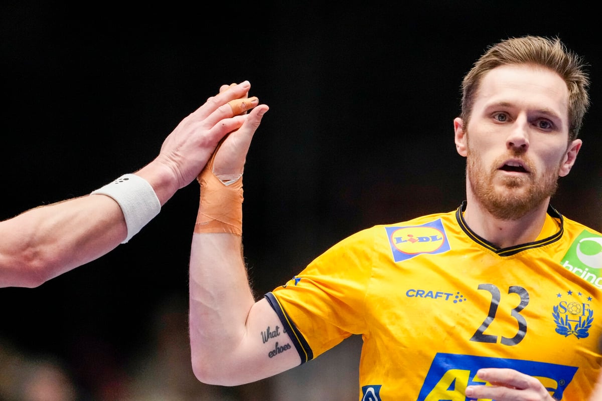 Albin Lagergren Honored as Swedish Handball Player of the Season