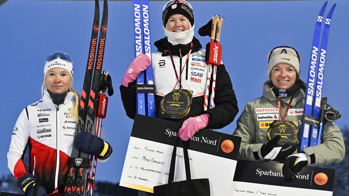 They stand over today's race in Gällivare