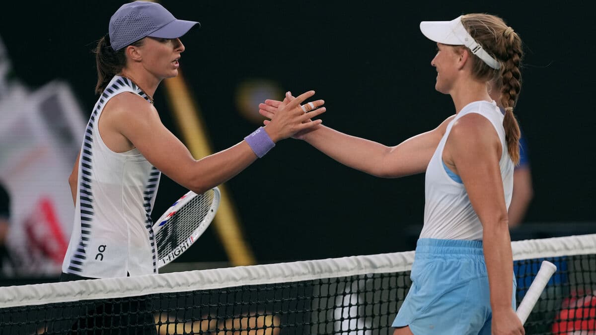 The qualifier's adventure is over - Swiatek moves on easily