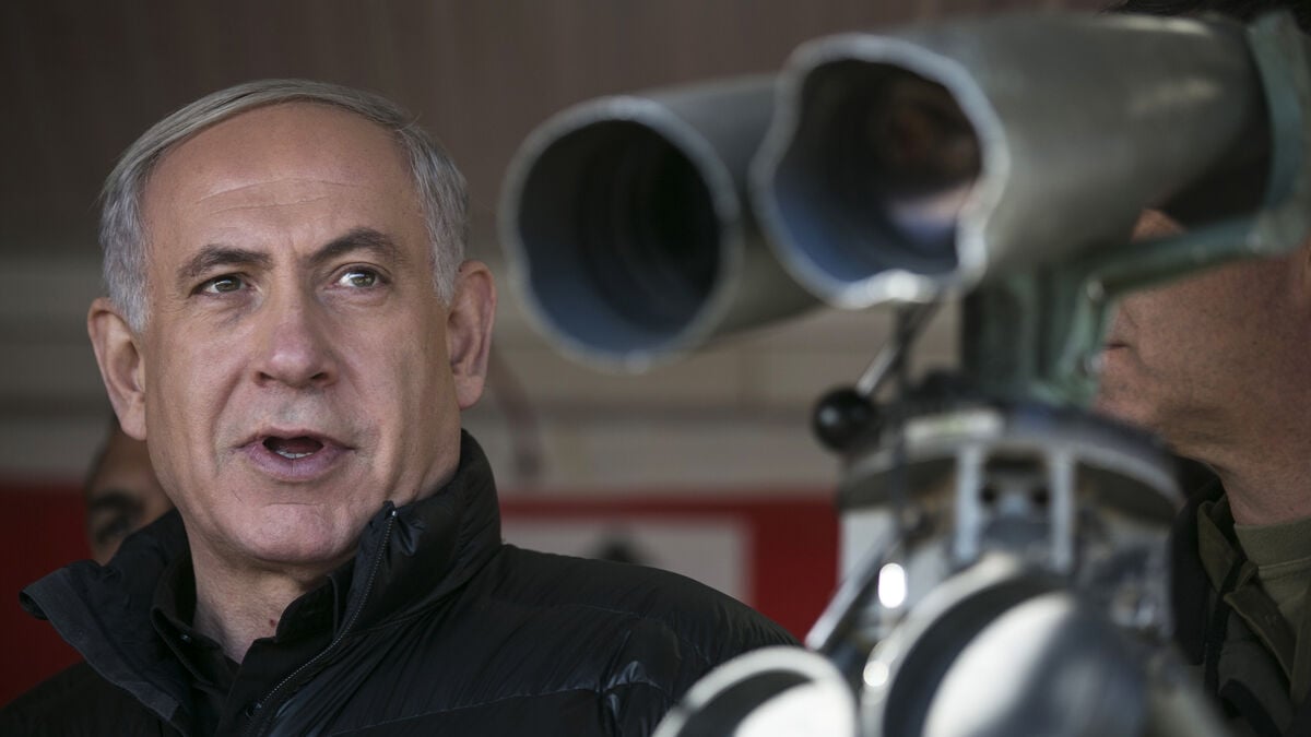 Netanyahu says regime change in Iran is very close during visit to Mount Hermon