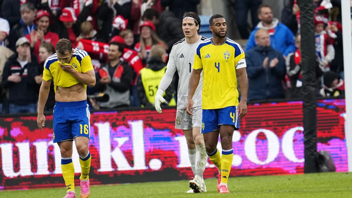 Sweden lost 1-3 to Norway, captain said Norway were better on all levels