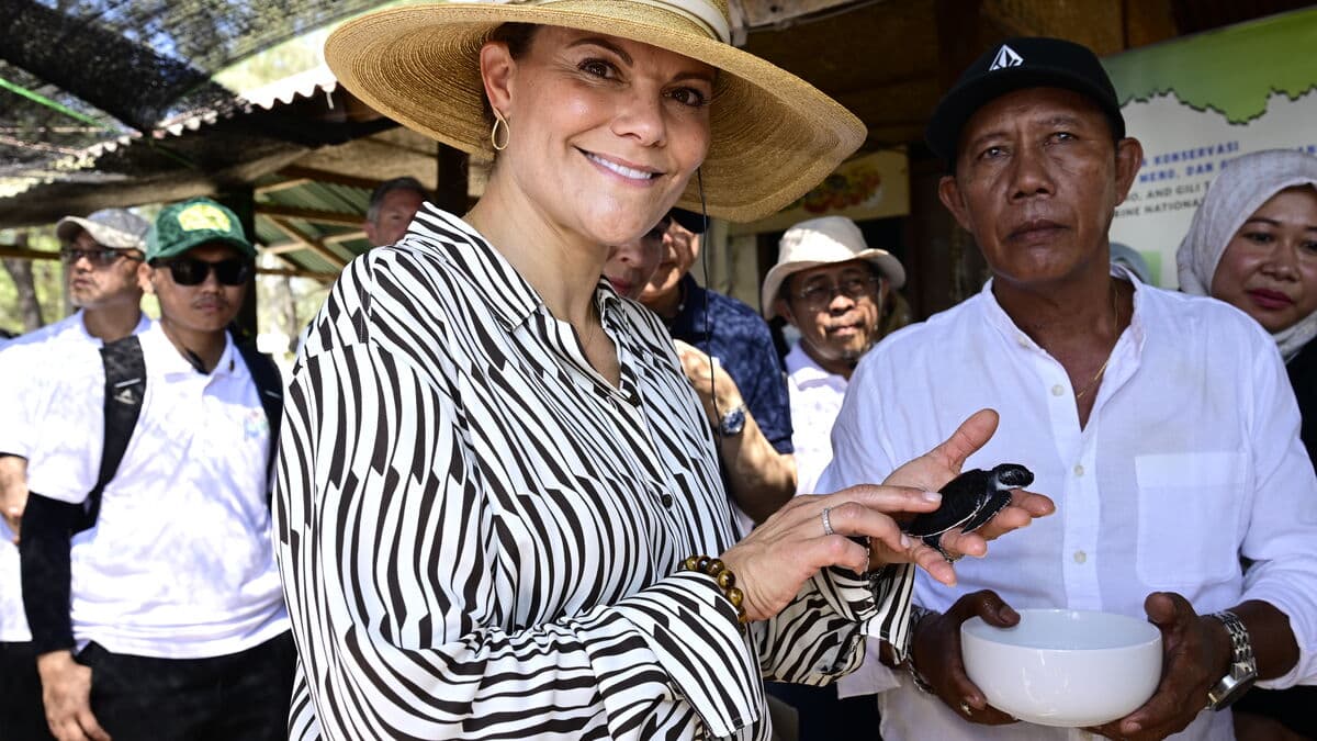 Volcanic eruption forces Crown Princess Victoria to change Indonesia trip