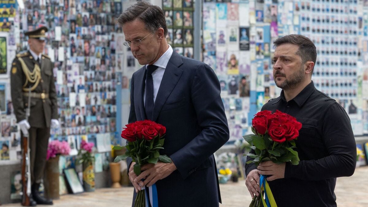 Rutte and NATO ambassadors visit Kyiv after unusually large attacks