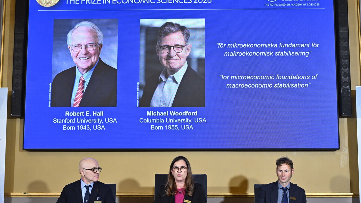 Nobel Economics Prize Goes to Robert E. Hall and Michael Woodford for Crisis-Fighting Models