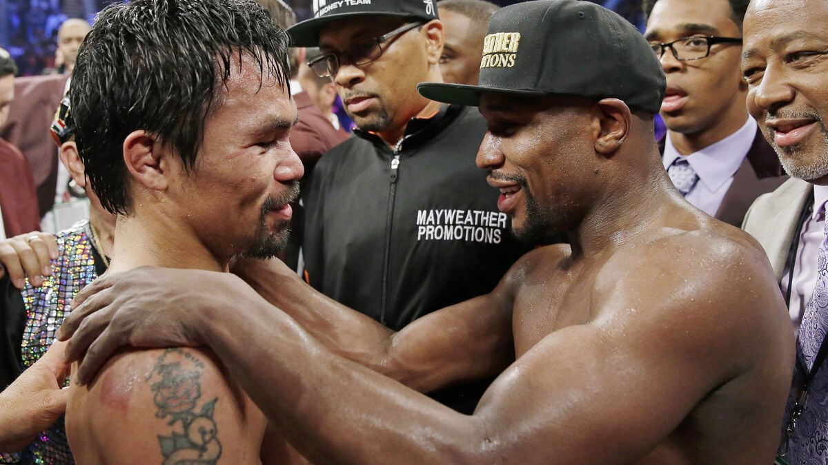 Mayweather and Pacquiao rematch set for Las Vegas