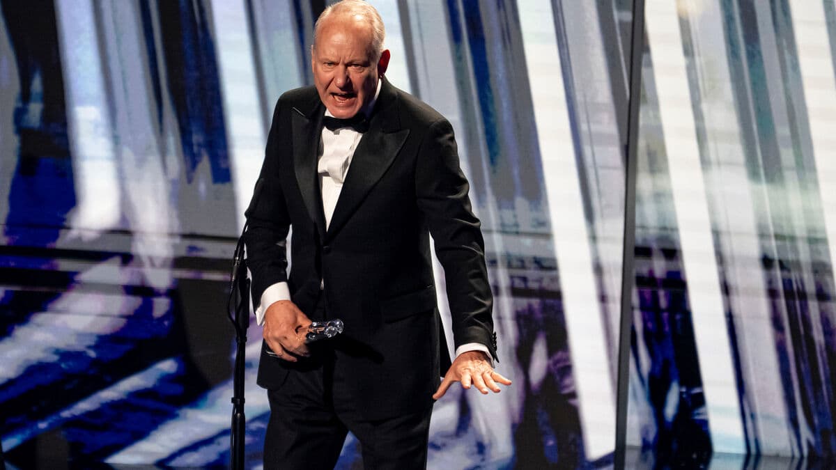 Skarsgård on Trump: a little man with megalomania