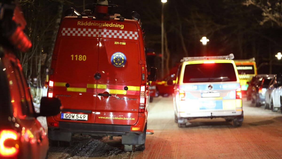 Explosion at apartment building in Fagersjö, southern Stockholm
