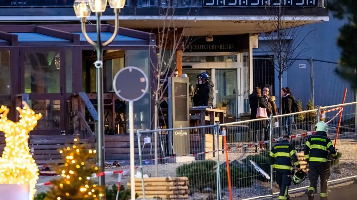 Violent explosion at Crans-Montana bar