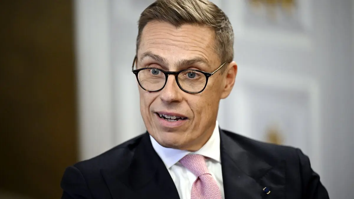 Finnish President Alexander Stubb says Ukraine is winning the war