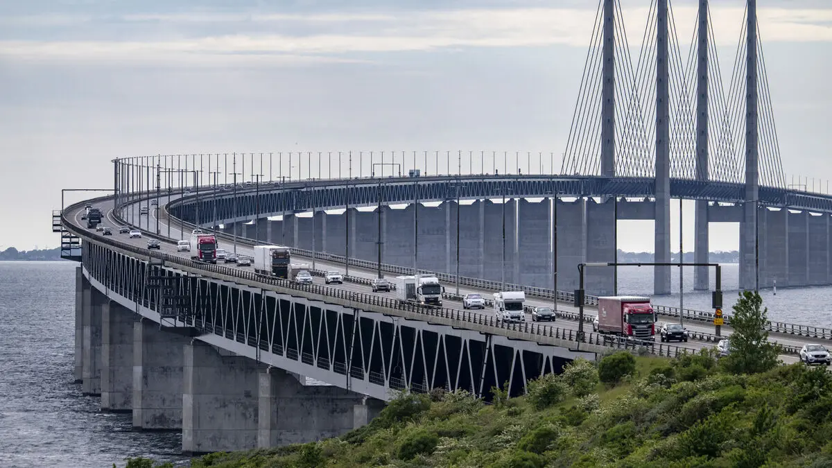 Öresund Bridge sets new passenger record for second year in a row