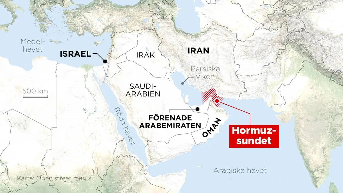 The oil pipelines that circle the strait - Everything helps