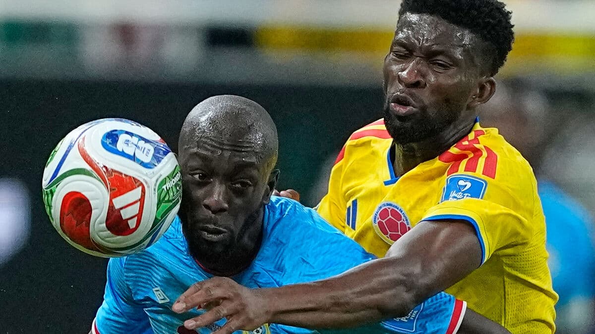 Colombia advances at World Cup after 1-0 win against Congo-Kinshasa