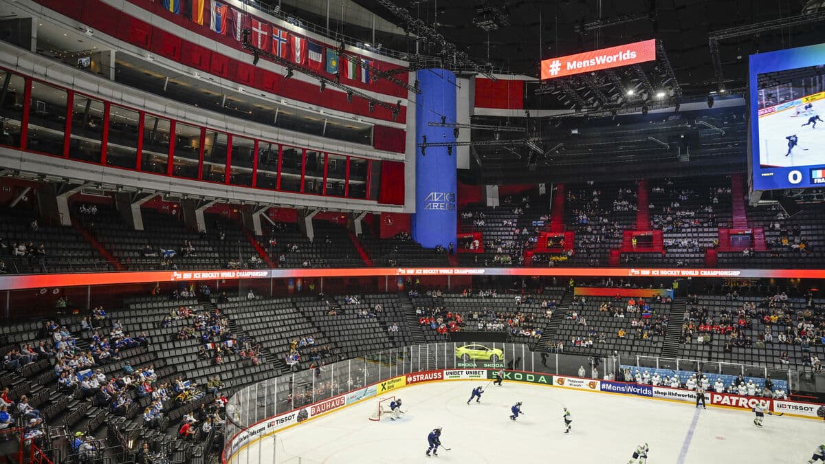 Russia and Belarus barred from next year’s Ice Hockey World Championships, IIHF says