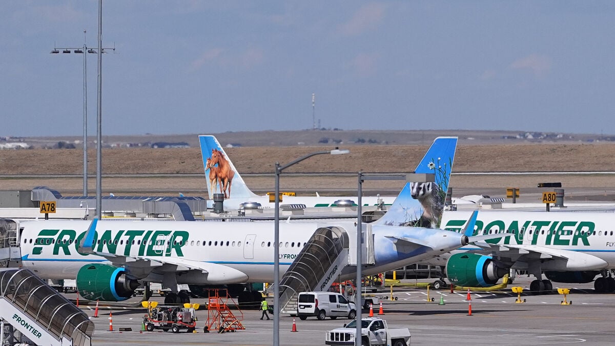 Person who ran onto Denver Airport runway was sucked into airplane engine and died