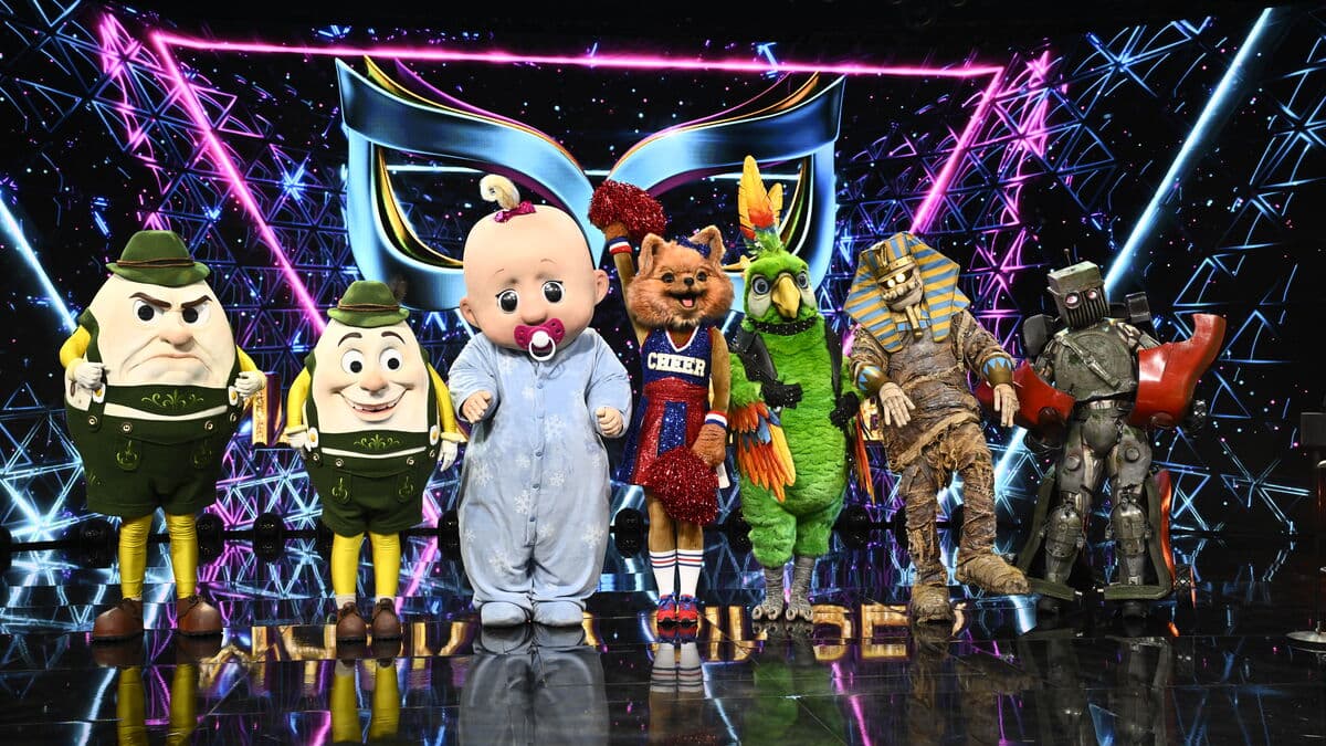 New masks in Masked Singer this year - giant baby and egg