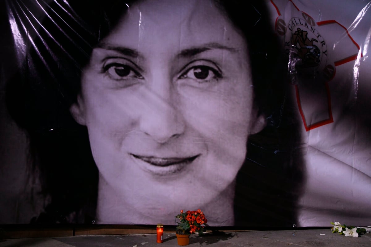 Two Men Sentenced to Life for Maltese Journalist's Murder
