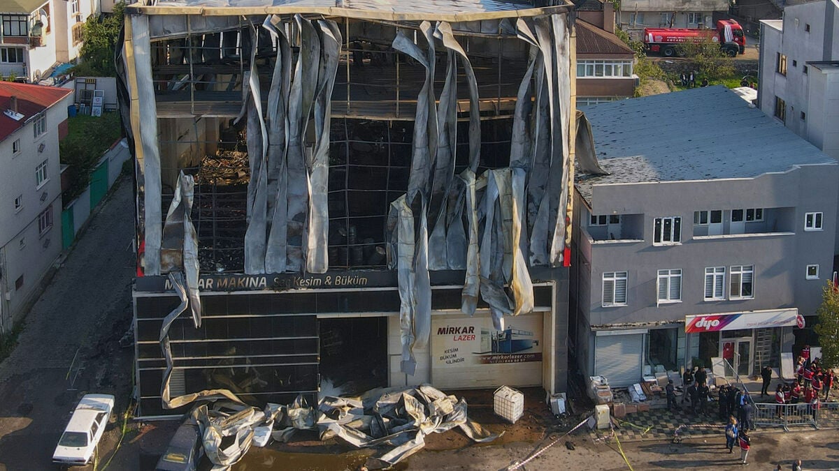 Several dead in warehouse fire in Turkey