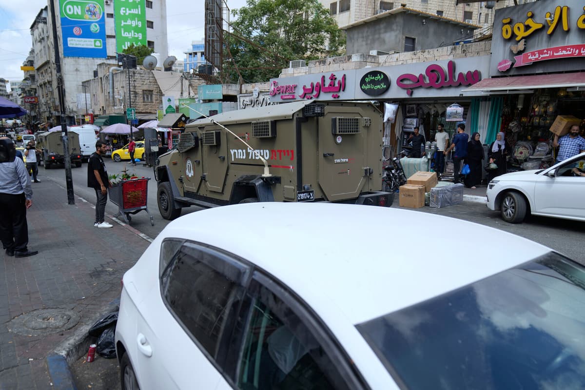 Israeli Raids in West Bank's Ramallah Leave Dozens Injured